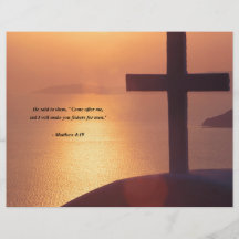 MATTHEW 4:19 CUSTOM FLYER