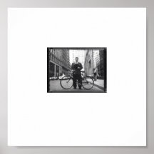 Matthew med cykeln print