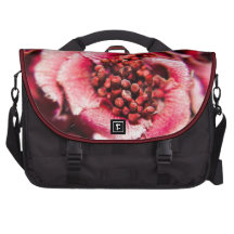 Mauve blomma bags för laptop
