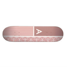 Mauve cirklar; Cirkla mönster Skate Decks