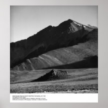 Maximalt vitberg, Juni 1964 av Ansel Adams Print