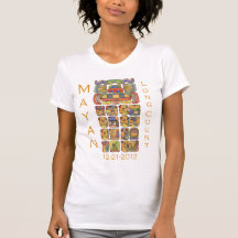 Mayan kalender 12-21-2012 tshirts