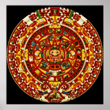 mayan kalender affisch