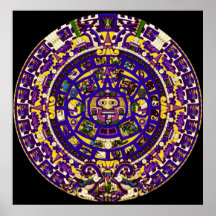 mayan kalender affisch