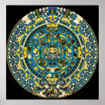 mayan kalender affisch