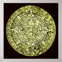 mayan kalender affisch