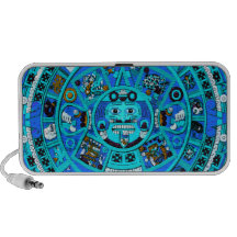 Mayan kalender - avsluta i 2012 - anpassade! laptop högtalare