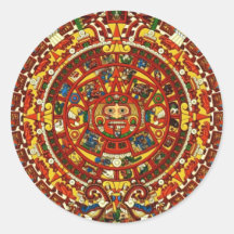 mayan kalender klistermärke