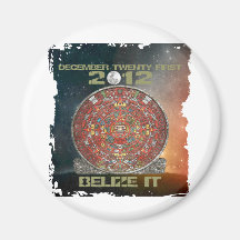 Mayan kalender kylskåpmagneter