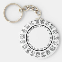mayan-kalender nyckelringar