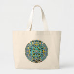 mayan kalender tote bags