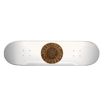 Mayan och Aztec kalender Anpassad Skate Board