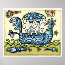 Mayan Viking frakt Affischer