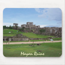 mayanruins som är mayan fördärvar mus matta
