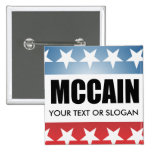 MCCAIN 2010 KNAPPAR MED NÅL