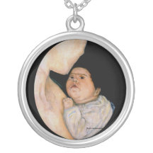 MClairArts MomentsNArt mor & nyfött halsband