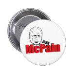 mcPain knäppas, rött Knappar