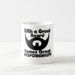 Med ett underbart skägg kommer den underbara respo kaffe mugg