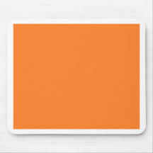 Med ingenting på den undanta färg - orange mus matta