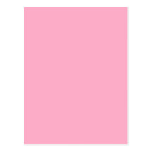 Med ingenting på den undanta färg - rosa vykort