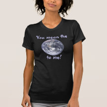 Med kärlek - du betyder världen till mig t-shirt