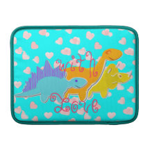 Med kärlekDinosaurs MacBook Sleeves