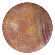 Med klon markerar dinner plates