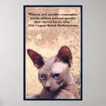 "Medborgerlig moral ", Posters