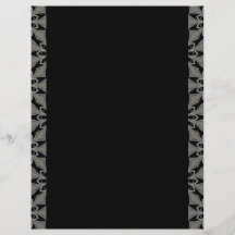 Medeltida gotisk blommaanpassade flygblad designs