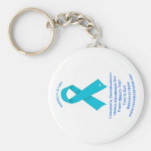 Medfödd Diaphragmatic bråckmedvetenhet Keychain Nyckel Ring