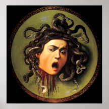 Medusa Caravaggio Posters