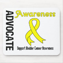 Medvetenhet för förkämpeblåsacancer mus mattor