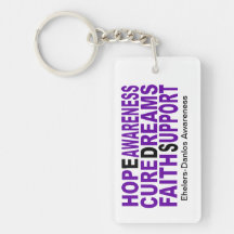 Medvetenhet Keychains för EDS-hoppbot Keds Skor
