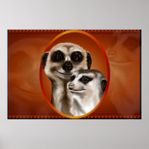 Meerkat Koppla ihopAffisch