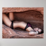 Megan Renae röd sten 1 Print