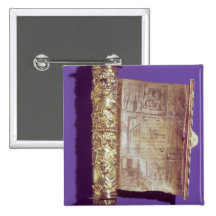 Megillah i ett silverfodral, Wien, c.1715 Knapp Med Nål