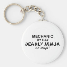 Mekaniker dödliga Ninja vid natt Nyckel Ringar