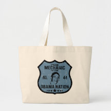 MekanikerObama nation Tote Bags