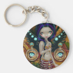 "Mekanisk ängel III" Keychain nyckelringar