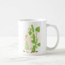 Melissa och beanstalken kaffe kopp