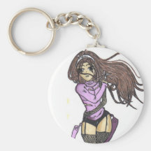Mélodie dans le vent porte-clefs