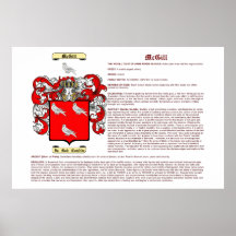 (Menande) McGill, Posters