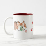 Meowy julmugg, Sumi-e i färg