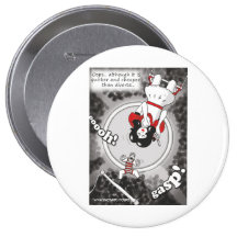 "Mer billig & mer snabb än skilsmässa" knäppas/emb Pins