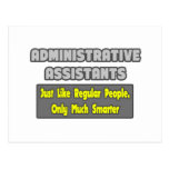 Mer smart administrativa assistenter… vykort