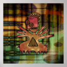 Mergon: Robotserie #4 Print