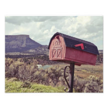 Mesa Verde och US-brevlåda Fotontryck