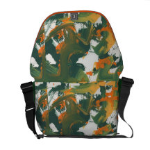 Messenger bag "för evig krigare"
