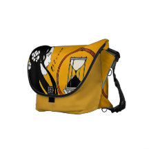 Messenger bag för exponeringsglas för timme för pe