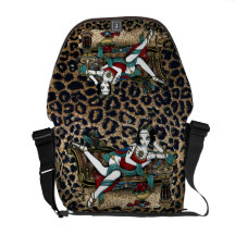 Messenger bag "för Mayet" egyptisk gudinnaMaat äng